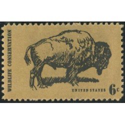 FAU5 Estados Unidos USA  895 Fauna búfalo MNH
