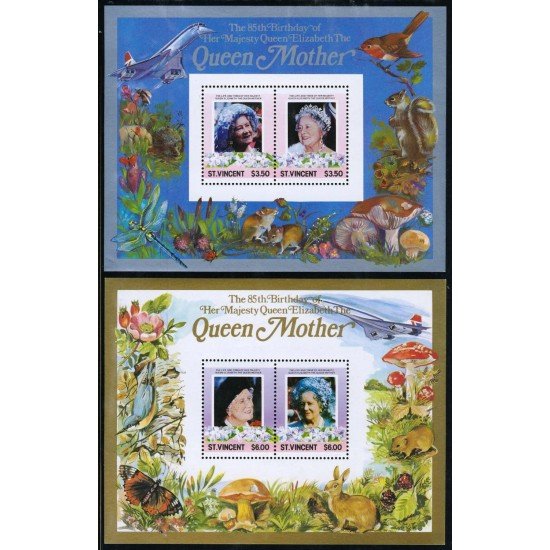 FAU1 San Vicente Saint Vincent HB 23/24 MNH FAU1 San Vicente Saint Vincent HB 23/24 MNH