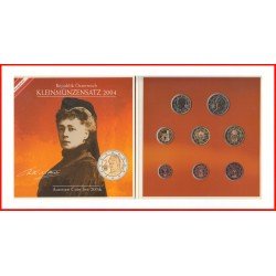 Austria 2004 Cartera Oficial Monedas € euros 
