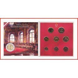 Austria 2005 Cartera Oficial Monedas € euros 