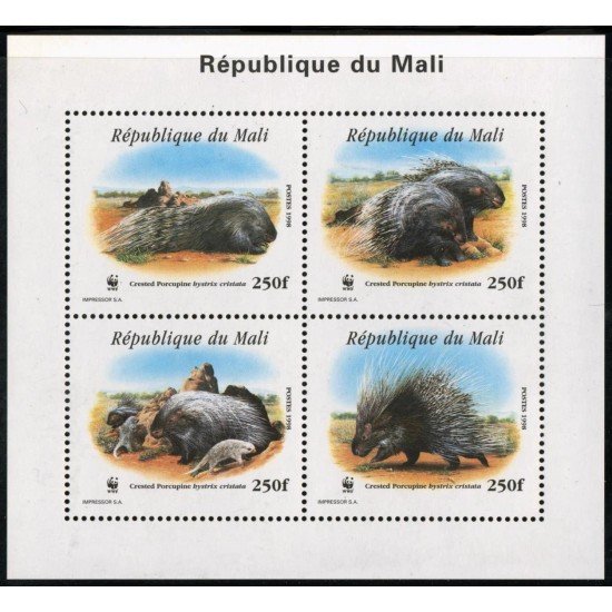FAU1 Mali 1223/26 1998 MNH FAU1 Mali 1223/26 1998 MNH