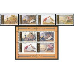 FAU2  Tanzania  277/80 + HB 45 MNH