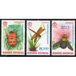 FAU2 Indonesia 607/09 1970 MNH FAU2 Indonesia 607/09 1970 MNH