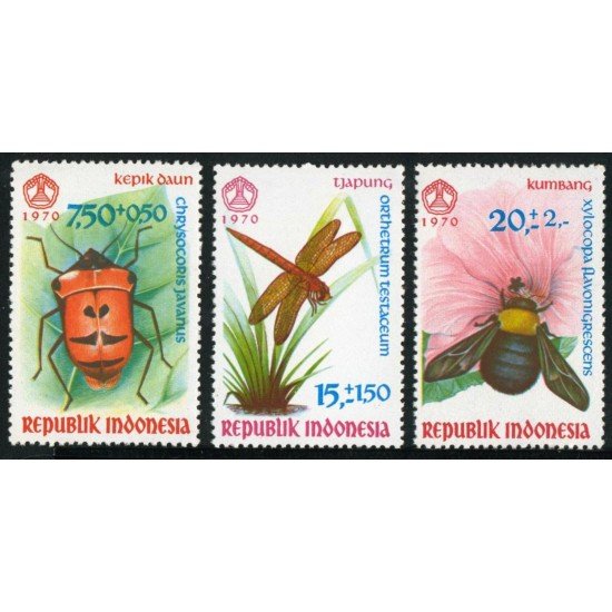 FAU2 Indonesia 607/09 1970 MNH FAU2 Indonesia 607/09 1970 MNH