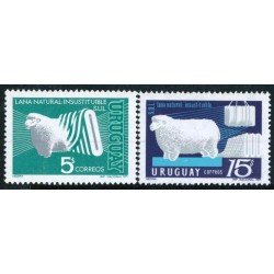 FAU2 Uruguay 807/08 1971 Industria de la Lana MNH FAU2 Uruguay 807/08 1971 Industria de la Lana MNH