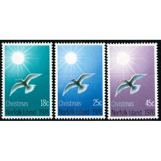 FAU2  Norfolk, I.  Nº 177/79  1976   MNH