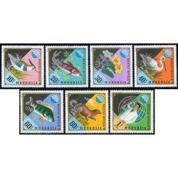 FAU2 Mongolia Nº 768/73 1974 MNH FAU2 Mongolia Nº 768/73 1974 MNH