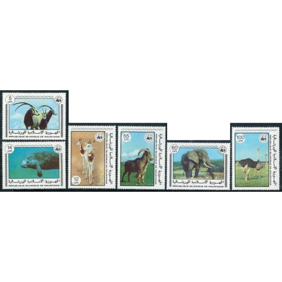 FAU2 Mauritania  Nº 386/91   MNH