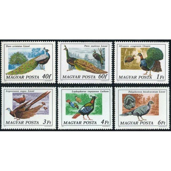 FAU2 Hungría Hungary Nº 2550/55 1977 MNH FAU2 Hungría Hungary Nº 2550/55 1977 MNH
