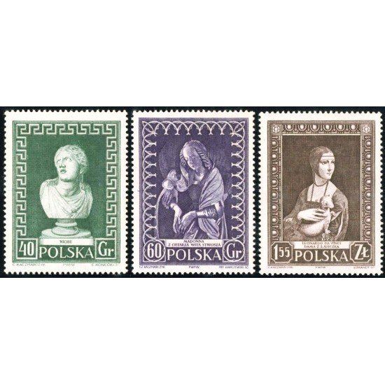 FAU2  Polonia Poland  Nº 878/80   1956   MNH