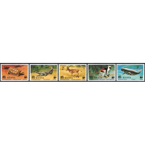FAU3 Kenia 86/90 MNH FAU3 Kenia 86/90 MNH