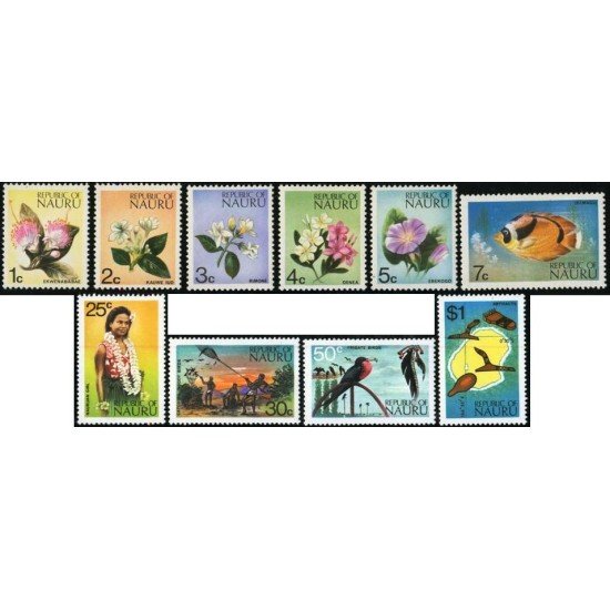 FAU3 Nauru 88/93 + 98/01 MNH FAU3 Nauru 88/93 + 98/01 MNH