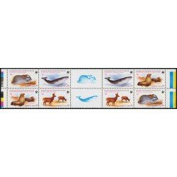 FAU3 Chile 676/79 2 series en bloque  1984   MNH