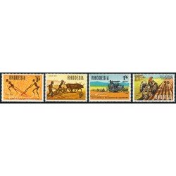 FAU4/VAR3 Rhodesia del Sur Nº 162/65 MNH FAU4/VAR3 Rhodesia del Sur Nº 162/65 MNH