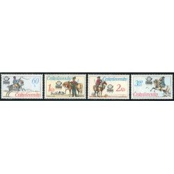 FAU4  Checoslovaquía  Czechoslovakia Nº 2213/16  1977   MNH