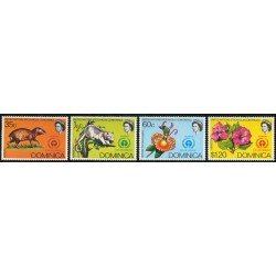 FAU4  Dominica  Nº 231/34   MNH