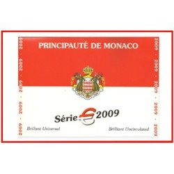 Monaco 2009 Cartera Oficial Monedas € euro Set