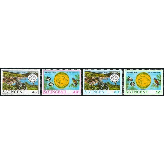 FAU4 San Vicente Saint Vincent  Nº 298/01   MNH