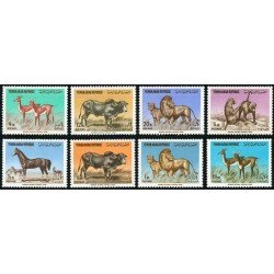 FAU5 Yemen Rep.  88/92 + A 33/35   MNH