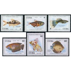 FAU5  Cuba  Nº 2058/61 + A 286/87  1978   MNH