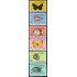FAU5  Cuba  1768/73  1974 Fauna mariposas peces   MNH