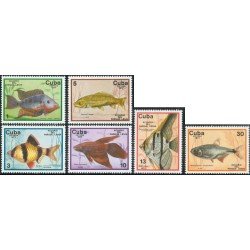 FAU5  Cuba   Nº 1993/98  1977   MNH