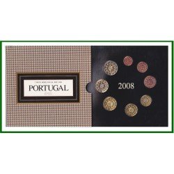 Monedas Euros Portugal Cartera 2008 Monedas Euros Portugal Cartera 2008