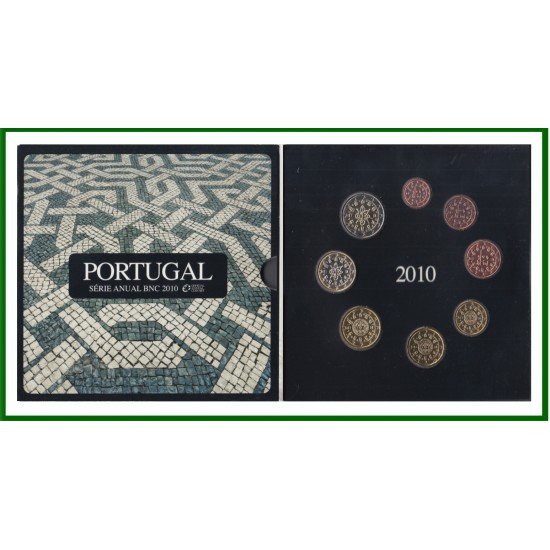 Portugal 2010 Cartera Oficial Monedas € euro Set