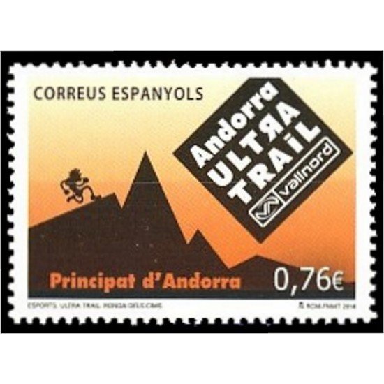 Andorra Española 421 2014 Deportes Trail Cimas Sports MNH 
