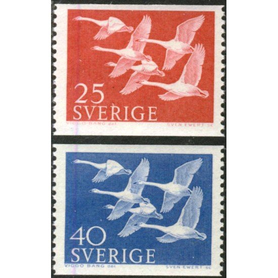FAU5 Suecia Sweden Nº 409/10 MNH FAU5 Suecia Sweden Nº 409/10 MNH