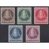 Alemania Berlín Nº 61/65  9N70 - 9N74 1951 Campana Libertad MNH 