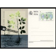 España Spain Entero Postal ( tarjeta ) 191 2012 Valores Cívicos No contaminar Flora España Spain Entero Postal ( tarjeta ) 191 2012 Valores Cívicos No contaminar Flora