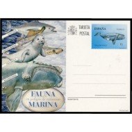 España Spain Entero Postal ( tarjeta ) 193 2013 Fauna Marina peligro extinción Ballena vasca whale España Spain Entero Postal ( tarjeta ) 193 2013 Fauna Marina peligro extinción Ballena vasca whale
