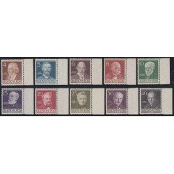 Alemania Berlín Nº 77/86 9N84 - 9N93 1952 - 53 Personajes Célebres Berlín MNH Alemania Berlín Nº 77/86 9N84 - 9N93 1952 - 53 Personajes Célebres Berlín MNH