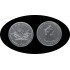 Canadá Canada 1 OZ onza 1988 Maple Leaf Elisabeth II  5$ Plata Ag