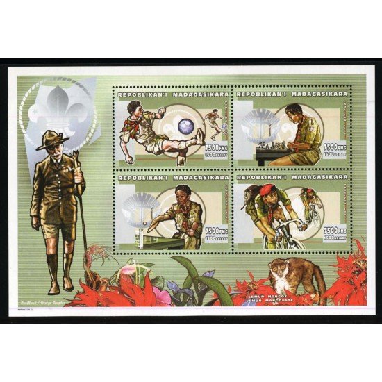TEM Madagascar 1728/31 1999 MNH TEM Madagascar 1728/31 1999 MNH