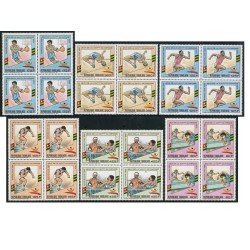 TEM Togo 1281A/D + A 663A/B Bloque 4 1992 MNH TEM Togo 1281A/D + A 663A/B Bloque 4 1992 MNH