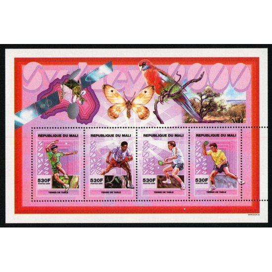 TEN Mali HB 2491/94 2000 MNH TEN Mali HB 2491/94 2000 MNH