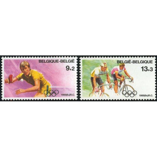 TEN  Bélgica Belgium  Nº 2285/86  1988  MNH