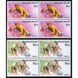 TEN Bélgica Belgium Nº 2285/86 Bloque 4 1988 MNH TEN Bélgica Belgium Nº 2285/86 Bloque 4 1988 MNH