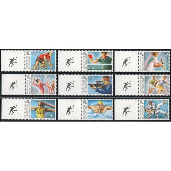 TEN Liechtenstein  Nº 1144/52    MNH