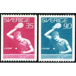 TEN Suecia Sweden Nº 561/62 1967 MNH TEN Suecia Sweden Nº 561/62 1967 MNH
