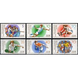 TEN Alemania Oriental DDR Nº 2726/31 1987 MNH TEN Alemania Oriental DDR Nº 2726/31 1987 MNH