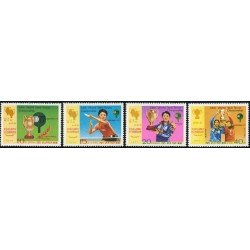 TEM  Corea del Norte  North Korea  1432/39 valores sueltos  1979   MNH