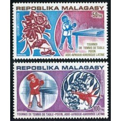 TEN Madagascar  A 137/38 MNH