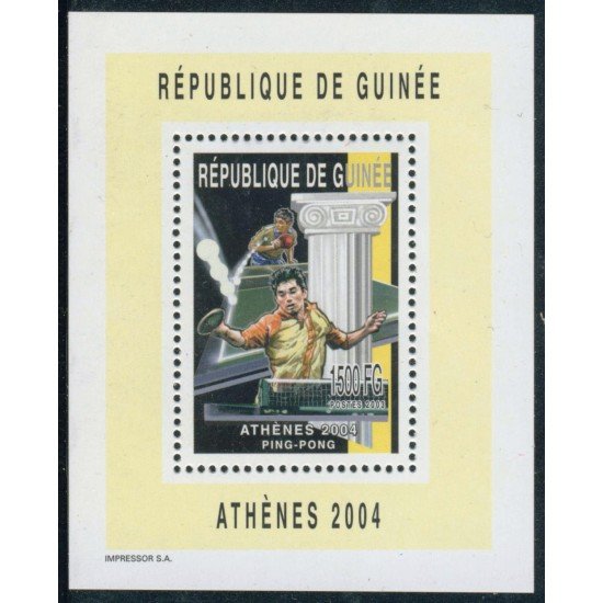 TEN Guinea Guinee 2599 en HB 2004 MNH TEN Guinea Guinee 2599 en HB 2004 MNH
