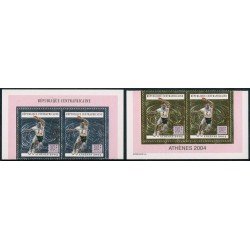 TEN Rep. Centroafricana  Nº 2909/10 Pareja   2004   MNH
