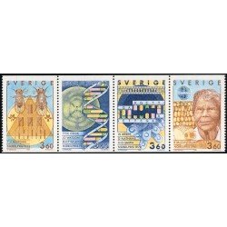 MED Suecia Sweden 1560/63 1983 Galardonados con el premio Nobel de fisiología y medicina MNH MED Suecia Sweden 1560/63 1983 Galardonados con el premio Nobel de fisiología y medicina MNH