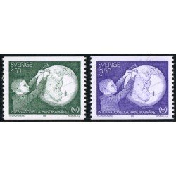 MED Suecia Sweden 1125/26 1981 Año Internacional de las Personas con Discapacidad MNH MED Suecia Sweden 1125/26 1981 Año Internacional de las Personas con Discapacidad MNH