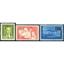 MED  Cuba 350/52 1951 Antonio Guiteras MNH